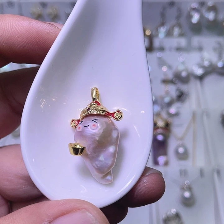 淡水珍珠未镶嵌颈饰