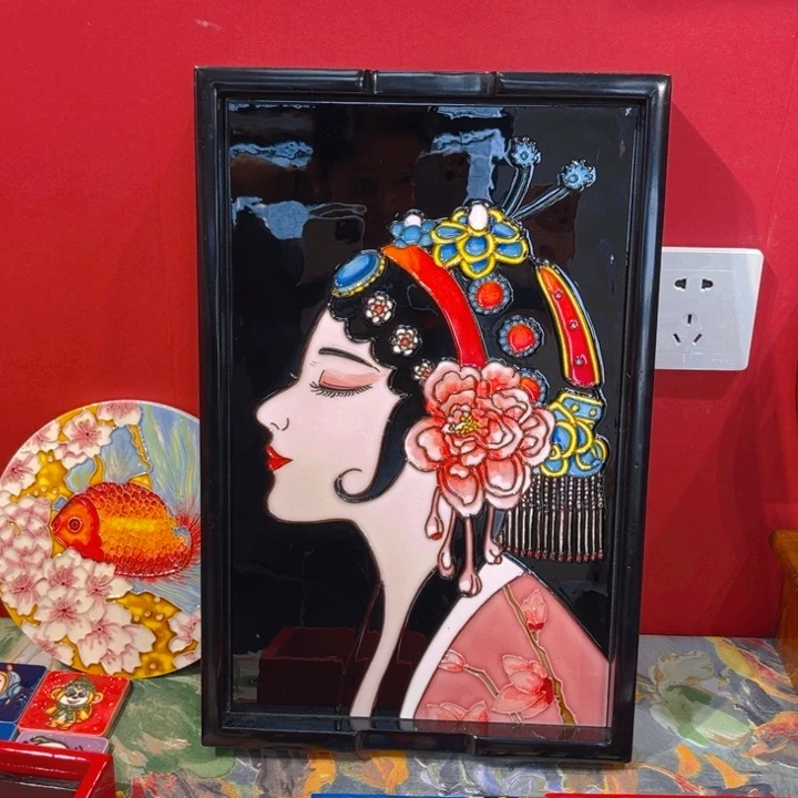 瓷片瓷板画艺术作品