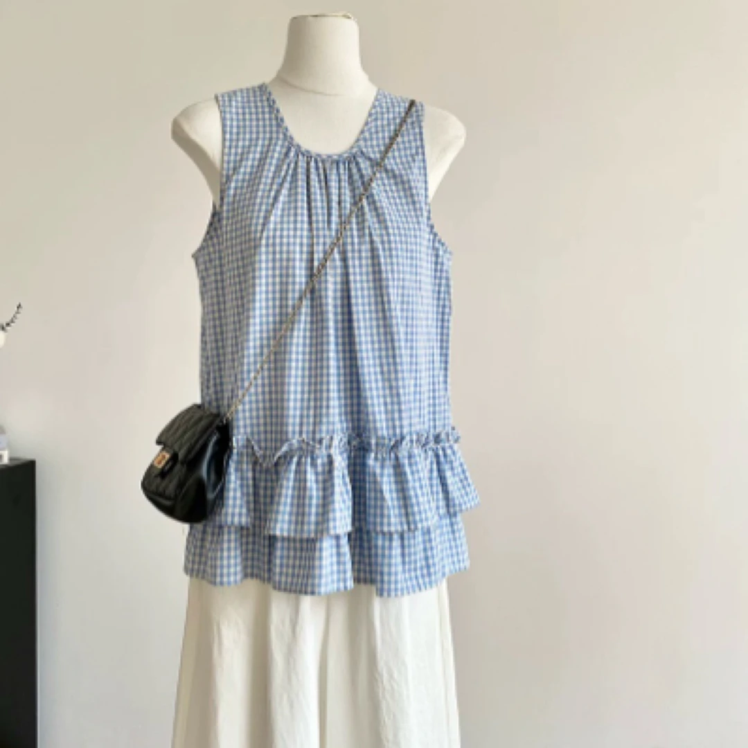 休闲百搭甜美减龄上衣