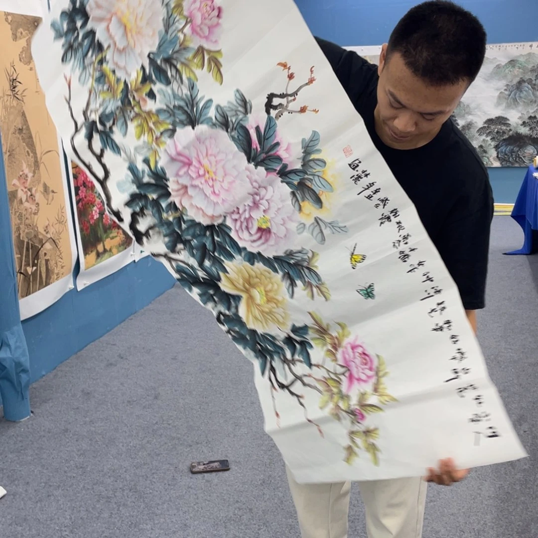 国画手绘国画欣赏一下