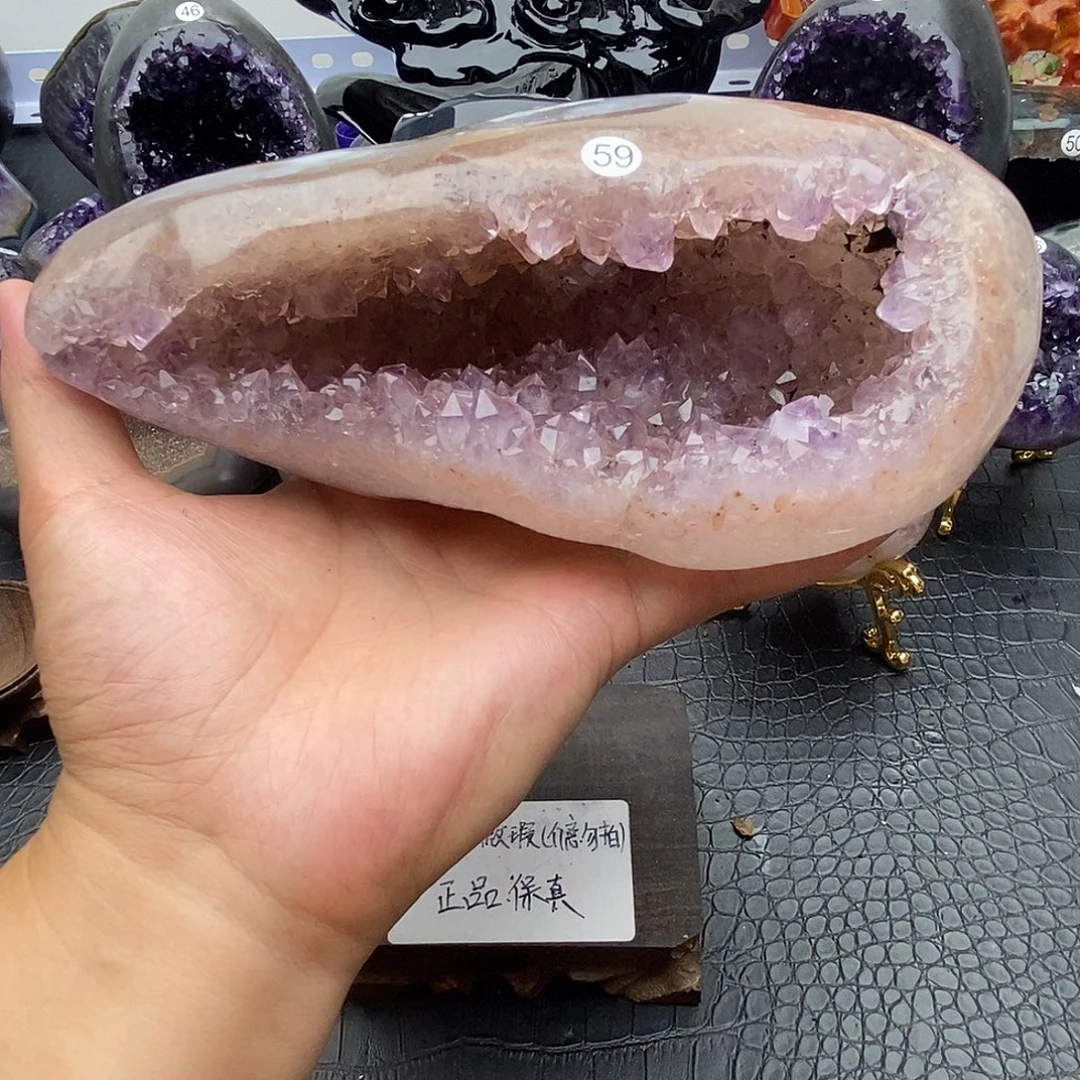未镶嵌大型摆件（非配饰）紫晶