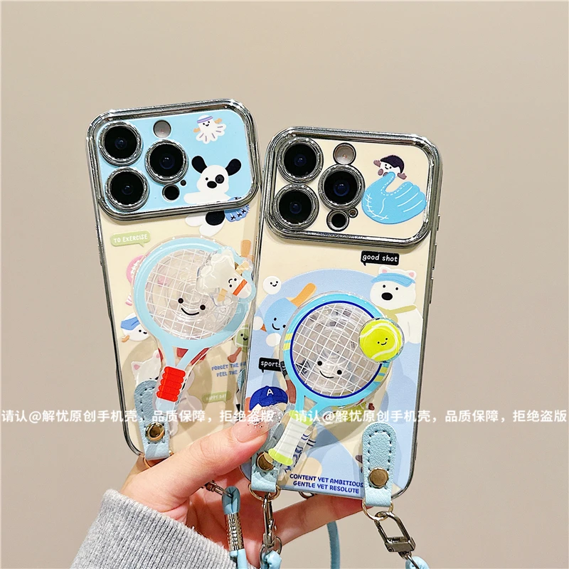 电镀大视窗适用苹果17iPhone/华为荣耀/OPPO/VIVO/小米手机壳爆款