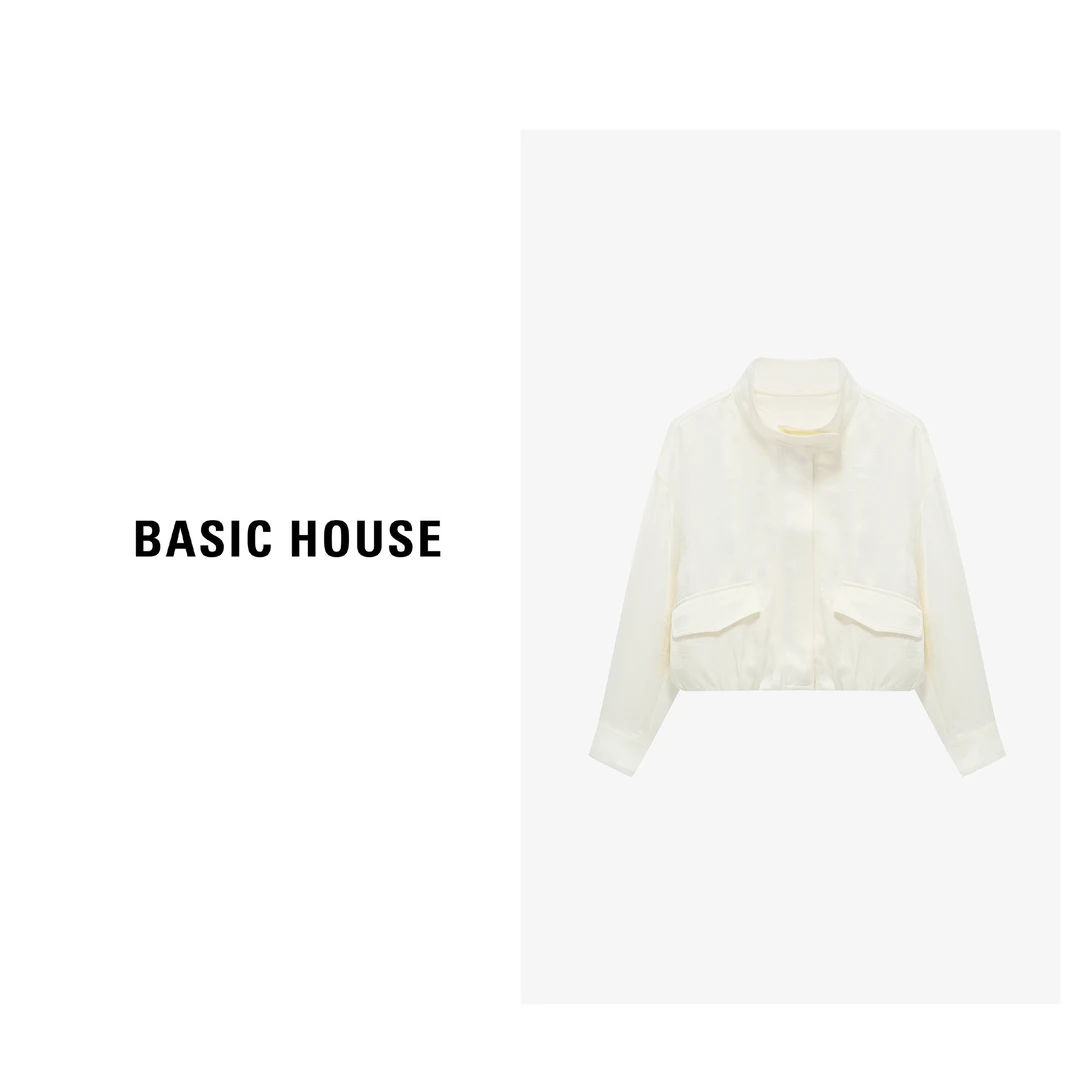 Basic House/百家好欧若风休闲时尚百搭潮流春秋外套-B0625H5A962