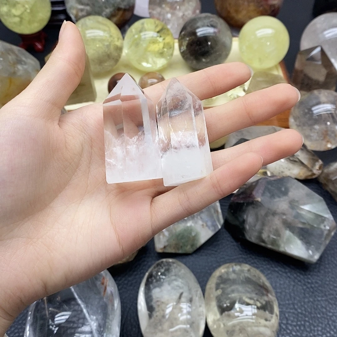 珠宝半成品水晶未镶嵌20水晶石
