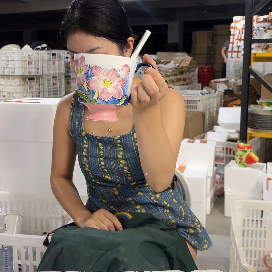 瓷微瑕陶瓷餐具釉下彩