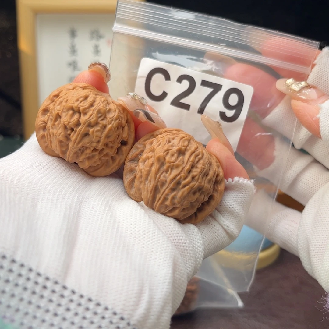文玩核桃把件37圆梦c279