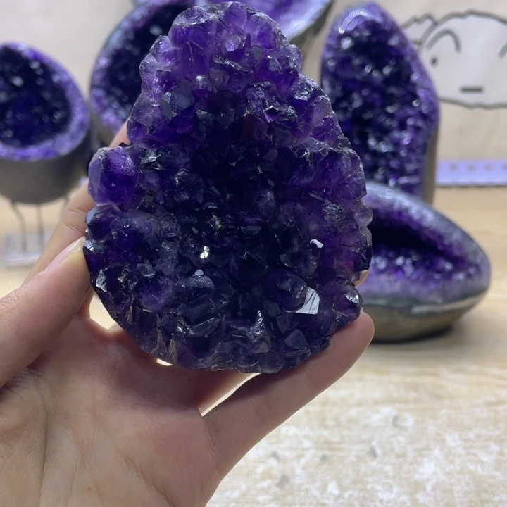 未镶嵌珠宝半成品紫晶