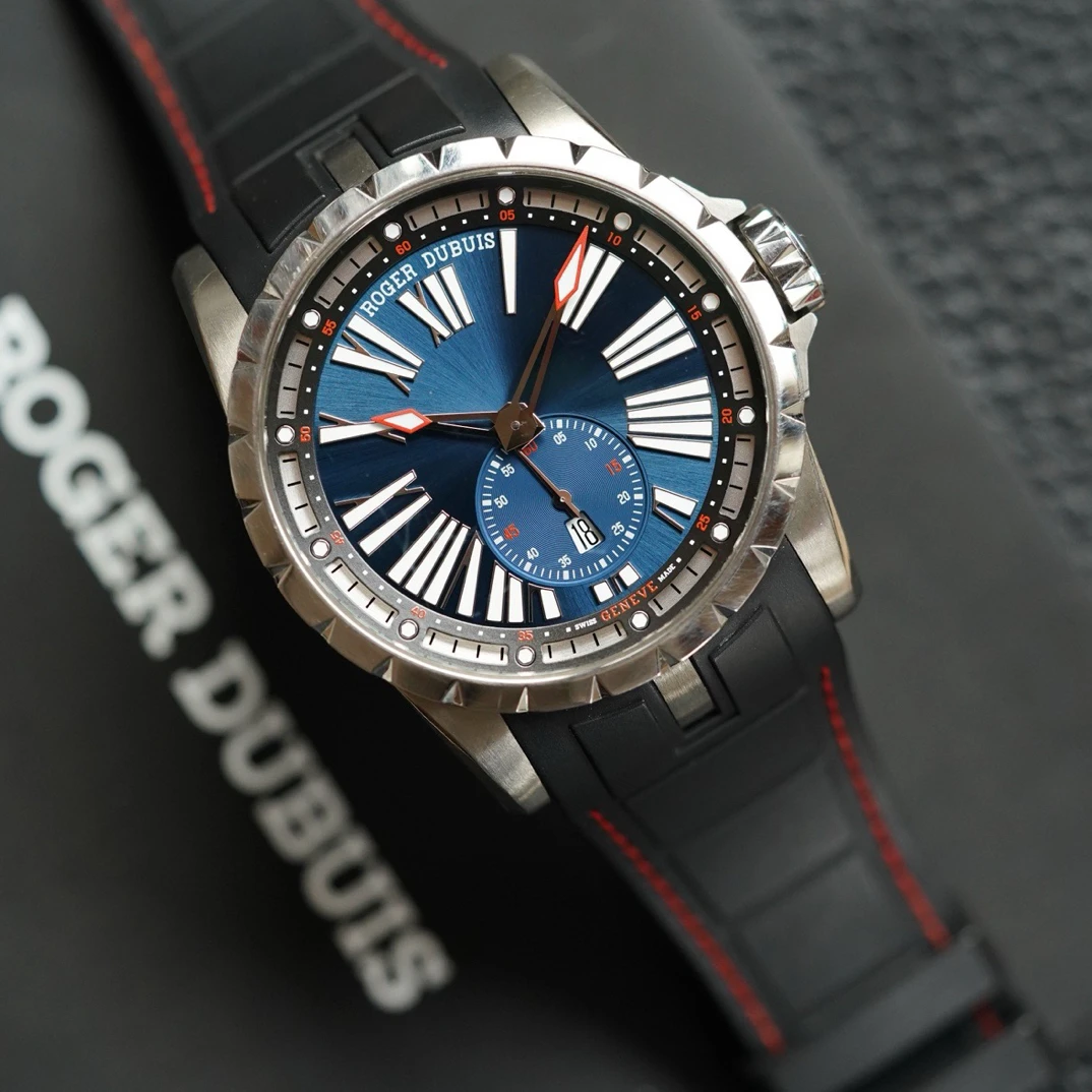 99新 ROGER DUBUIS/罗杰杜彼 罗杰杜彼 21年全套 45mm表径