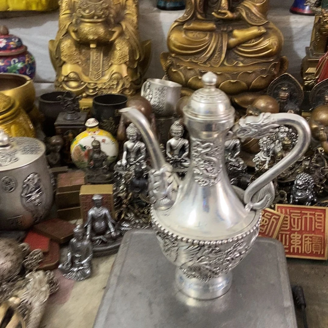 老杨，黄铜摆件，老杨黄铜