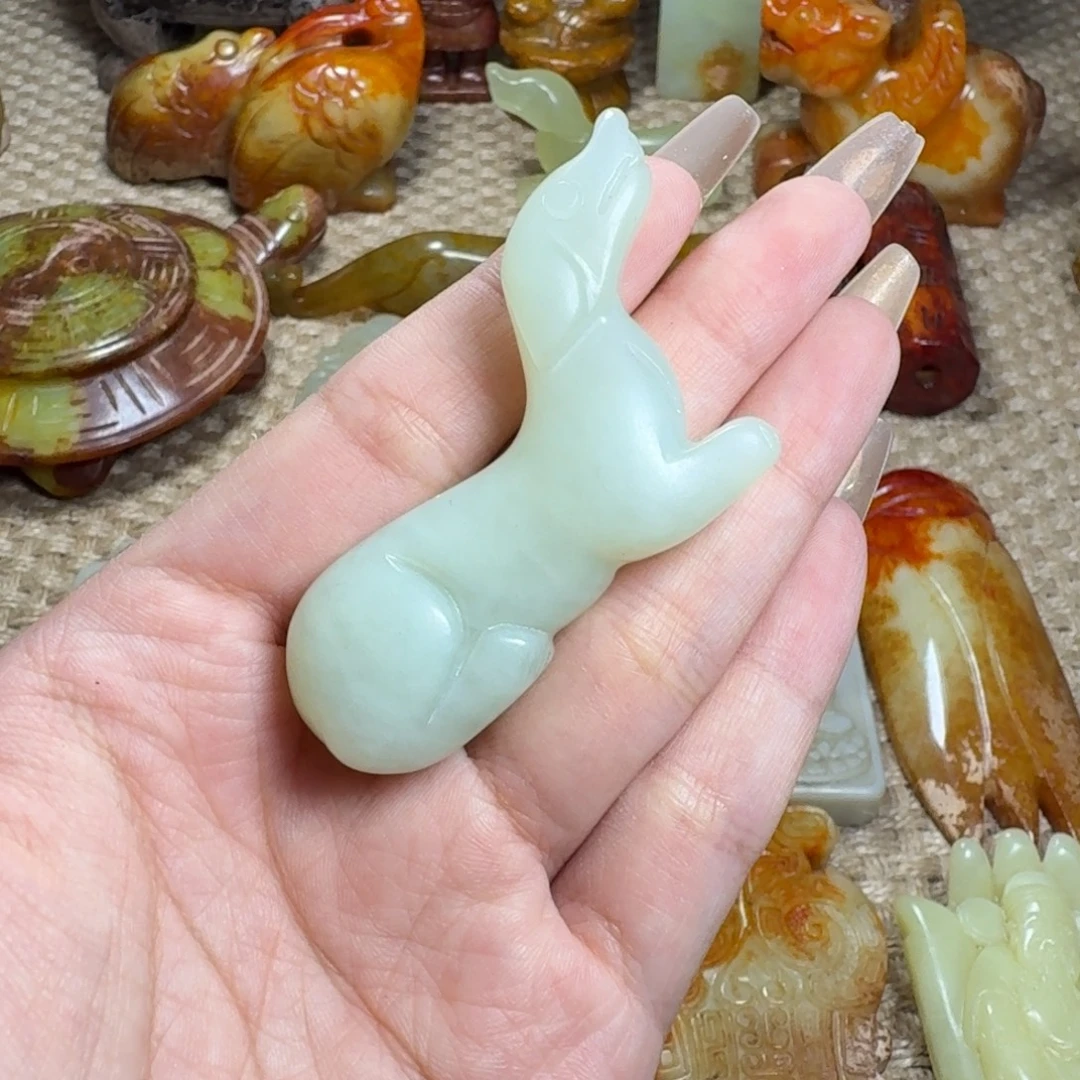 白玉菩提吊坠挂件