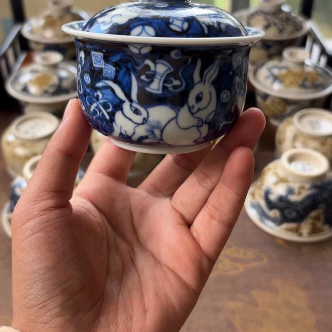 瓷片景德镇手绘茶器
