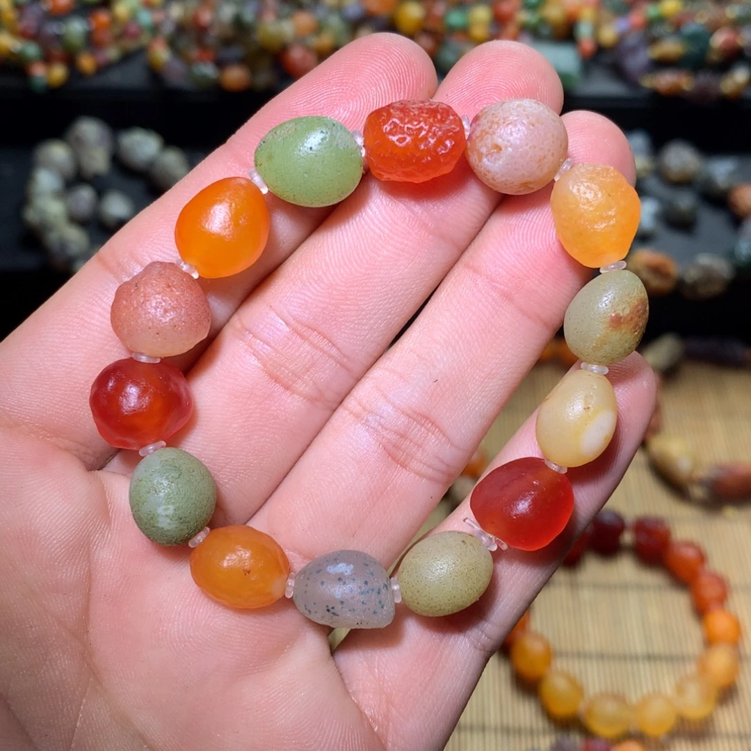 玛瑙/玉髓未镶嵌手链