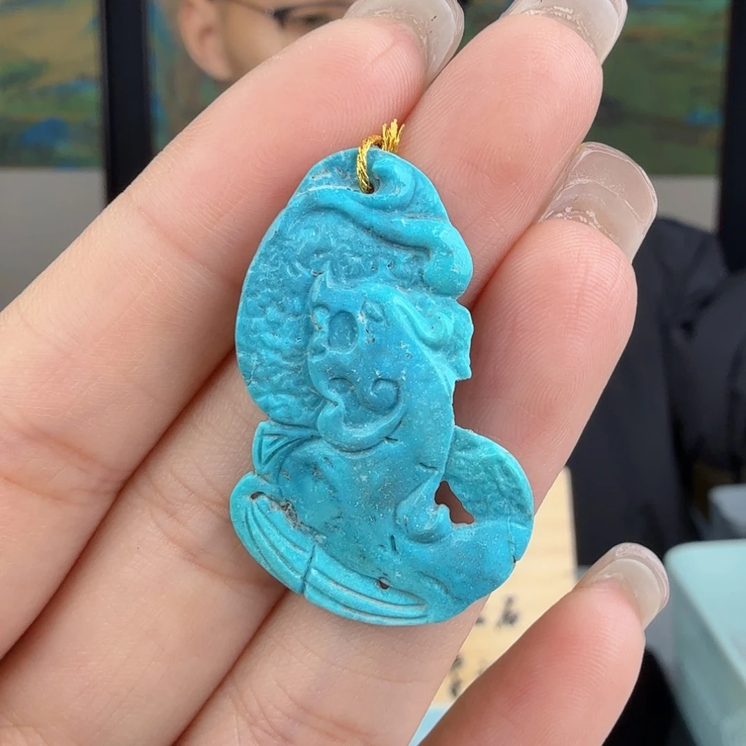 绿松石未镶嵌珠宝奇石