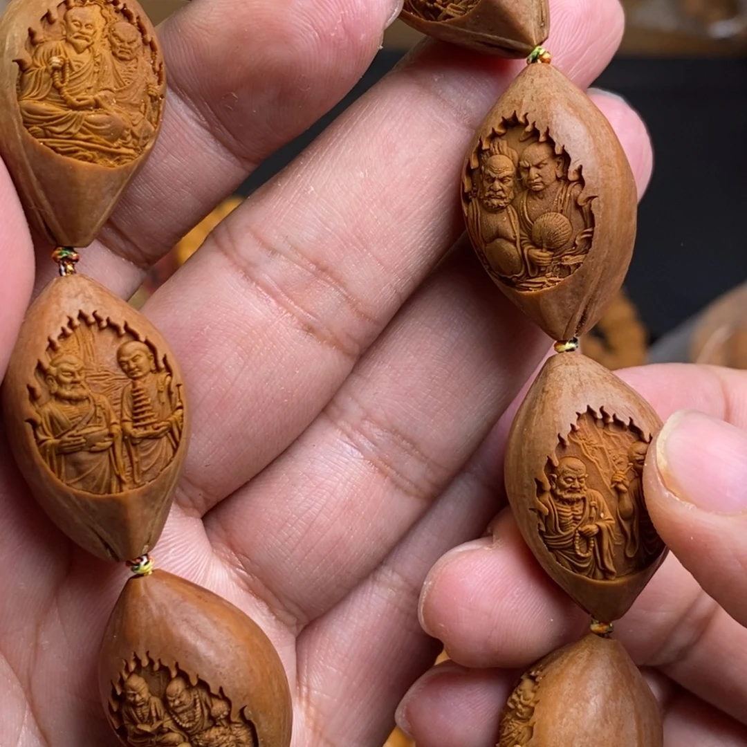 猴头核桃吊坠橄榄