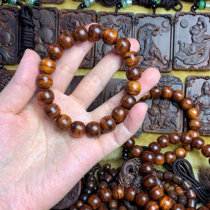 潮***@手串/手链黄花梨/降香黄檀黄花梨黄花梨