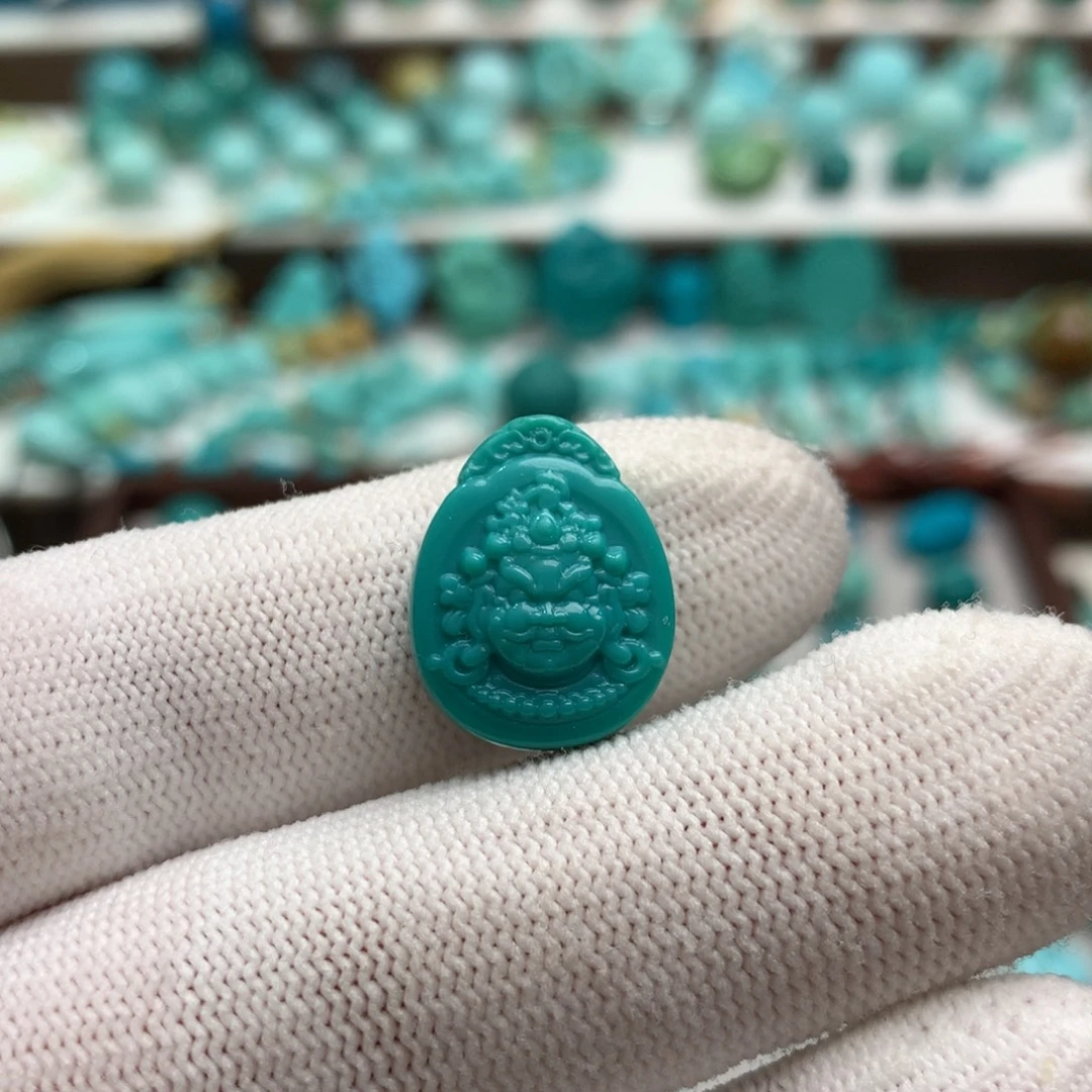 绿松石未镶嵌散珠