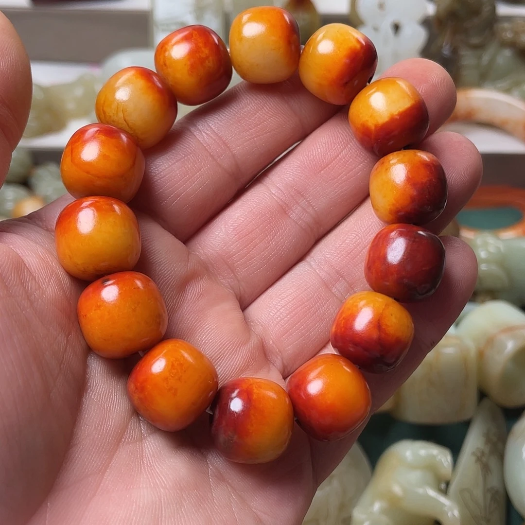 各***涯和田玉未镶嵌颈饰