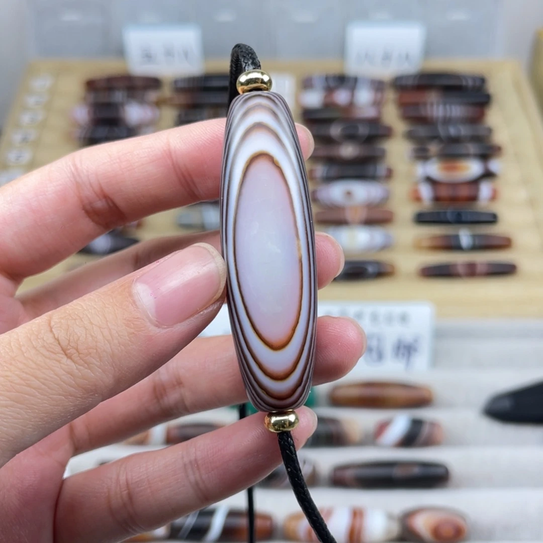 玛瑙/玉髓合金颈饰