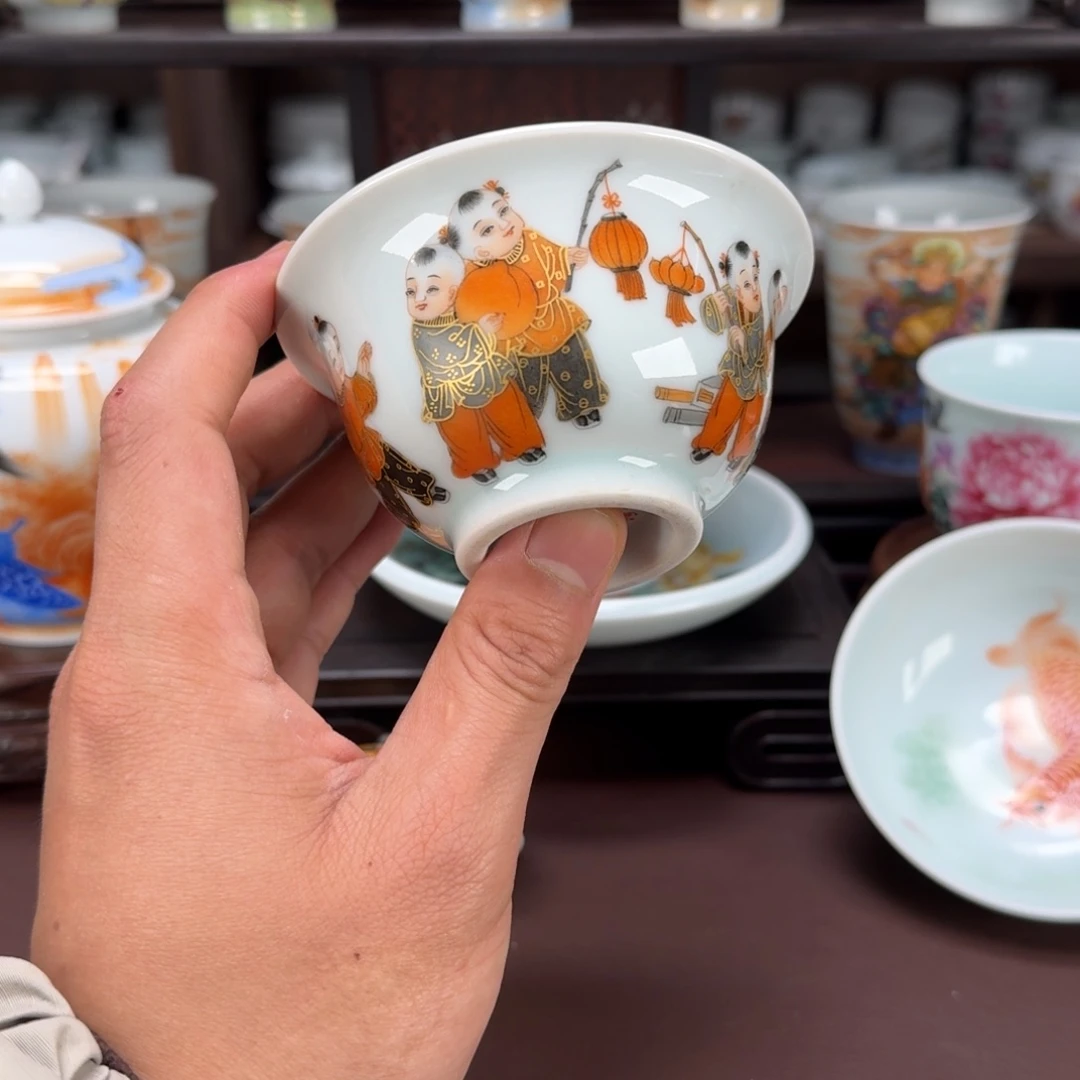 杯景德镇陶瓷艺术家作品欣赏