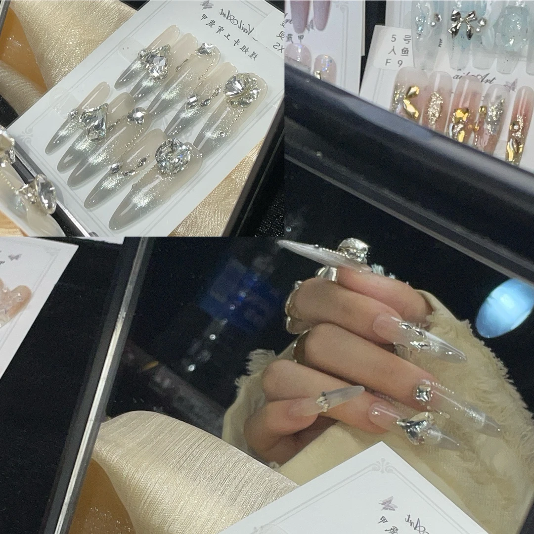 穿戴甲3短/中长➕2长（1,2,3,链接任选五副）