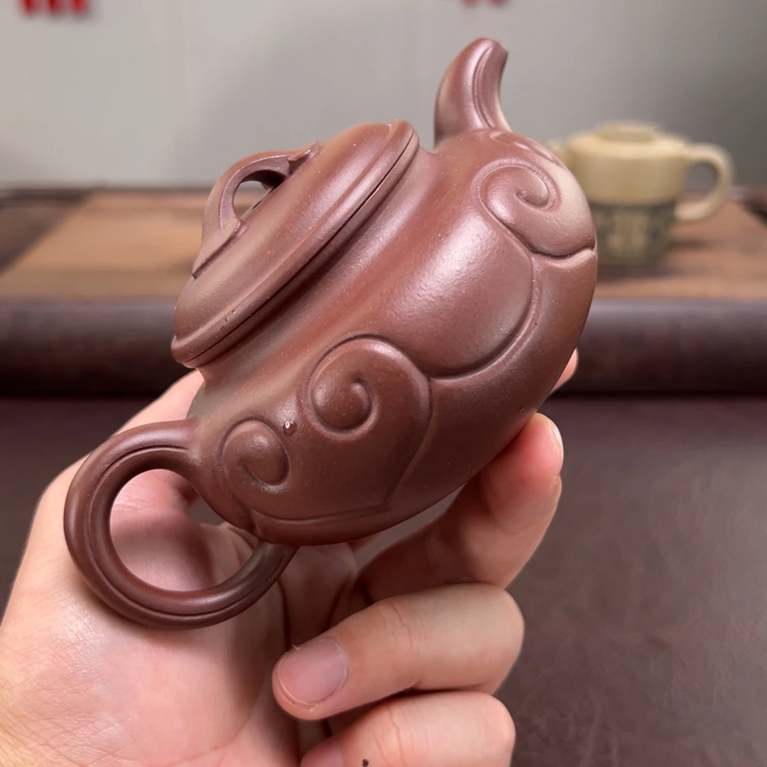 紫砂茶壶宜兴紫砂壶的制作微瑕
