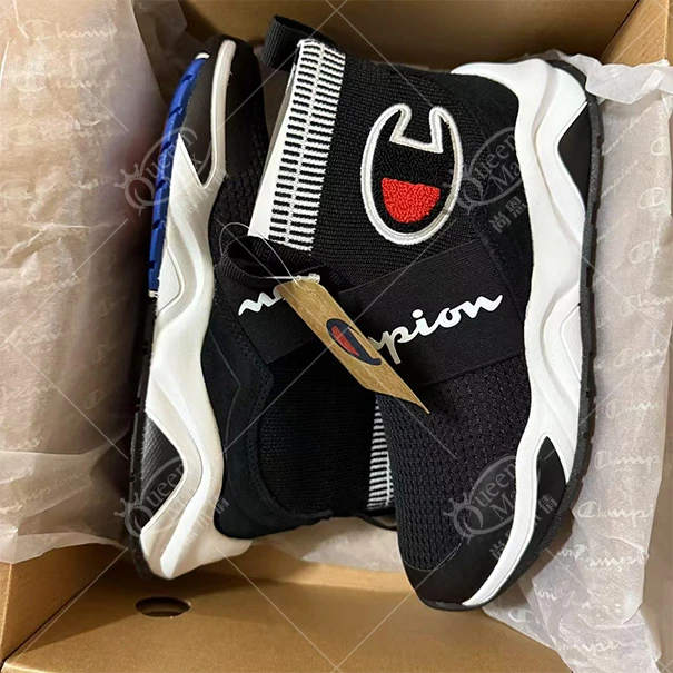 冠军 rally pro女款 CM1000-18Y网面透气运动休闲鞋