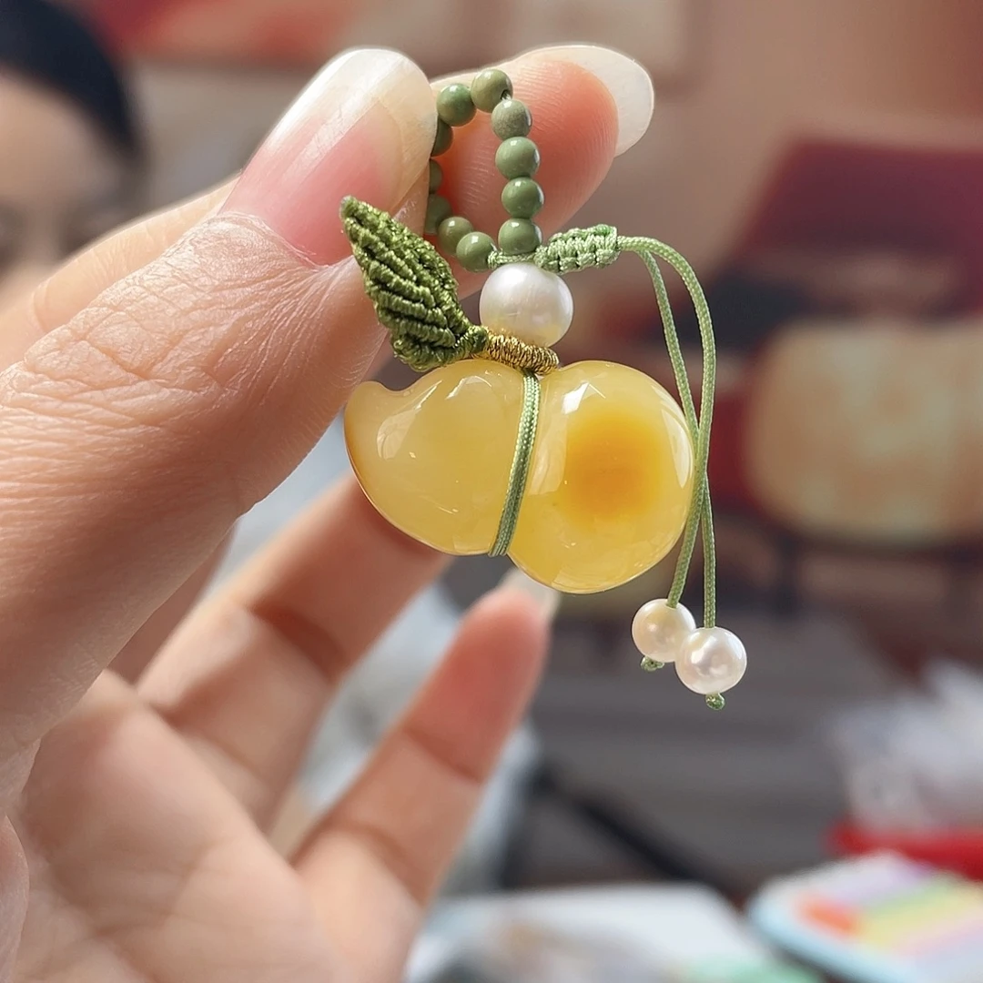 裸石蜜蜡未镶嵌蜜蜡吊坠