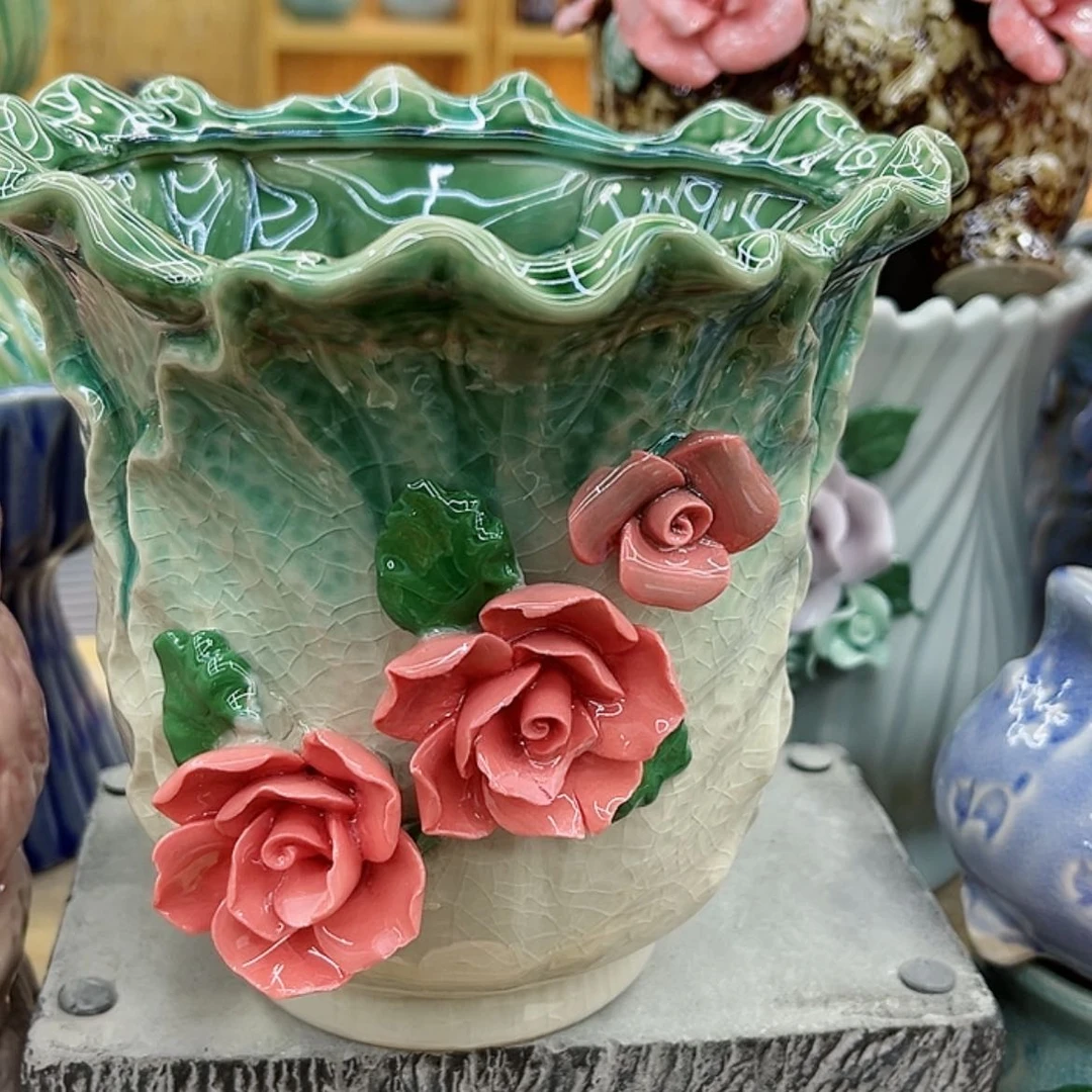 【闪购商品】陶瓷花盆