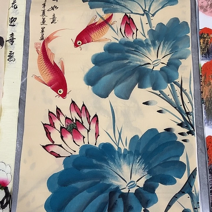 小周画廊的直播间