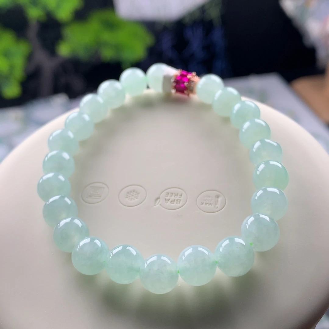 翡翠未镶嵌手链卡8