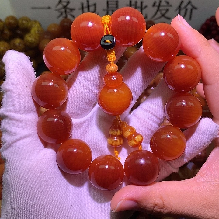 松木（琥珀木）手串/手链2.1 包浆高货