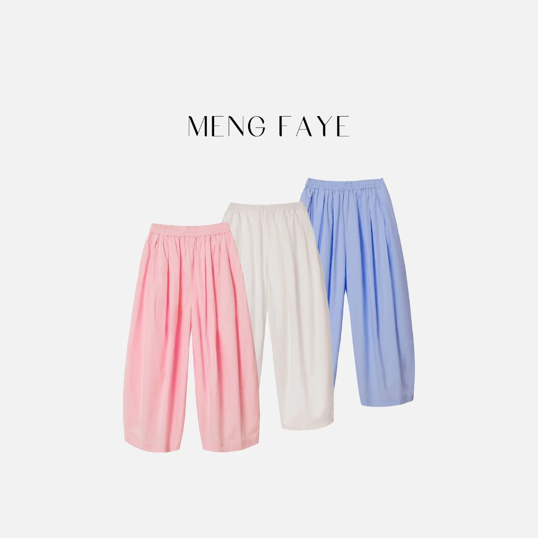 【YINGJIN】"萝卜快跑"新款设计感山本萝卜九分裤子-SE0392K