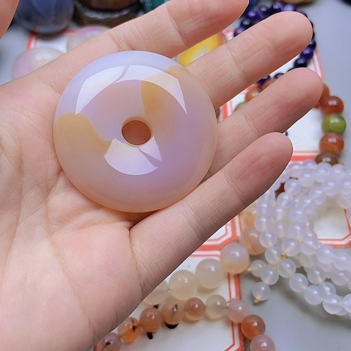 【闪购商品】未镶嵌玛瑙/玉髓珠宝半成品云*菇