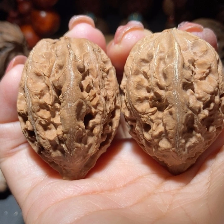 把件文玩核桃东北楸子小雪127