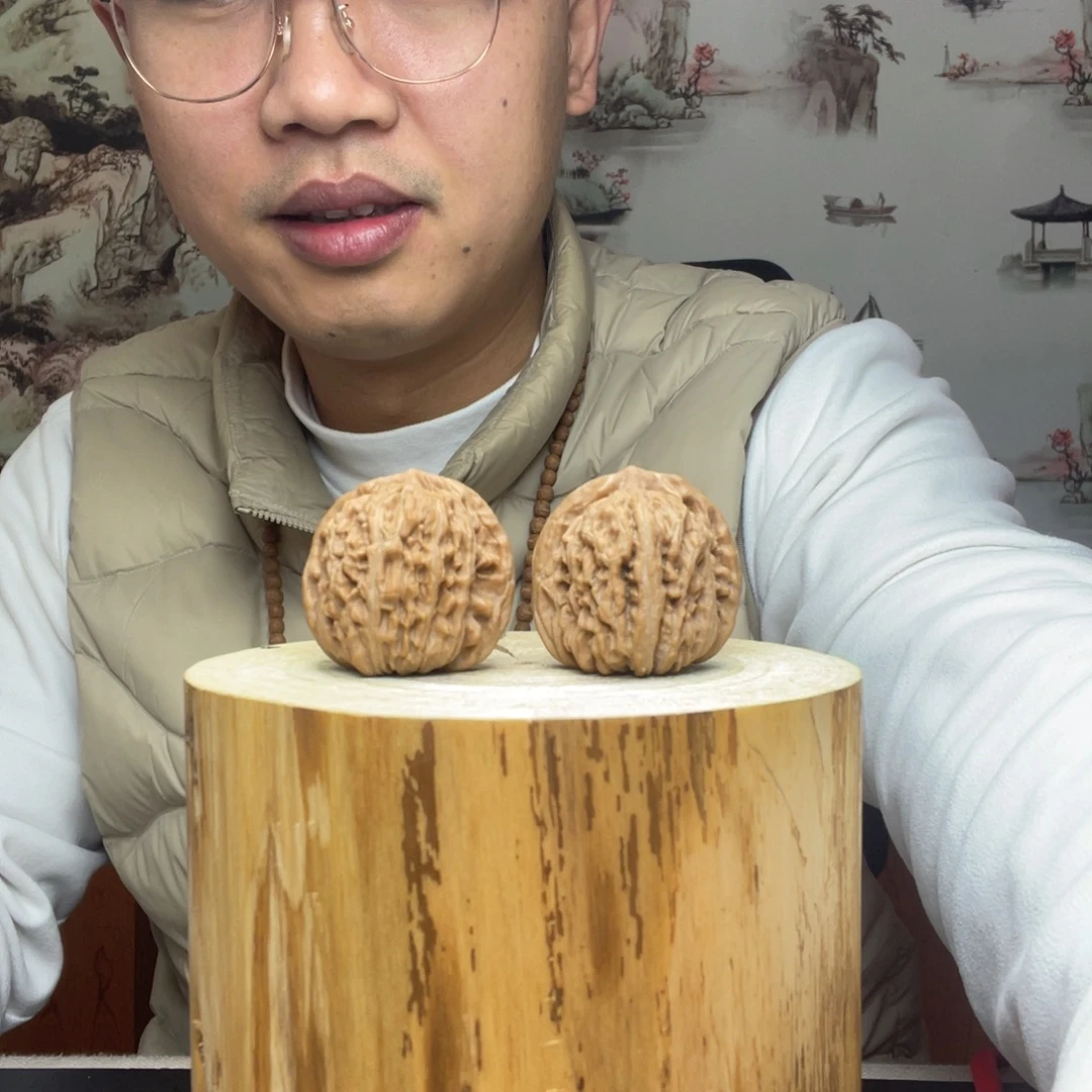 文玩核桃把件四座楼