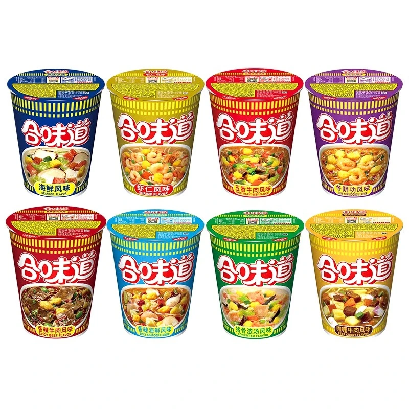 NISSIN/日清 合味道方便面海鲜杯面宿舍充饥休闲冲泡速食品