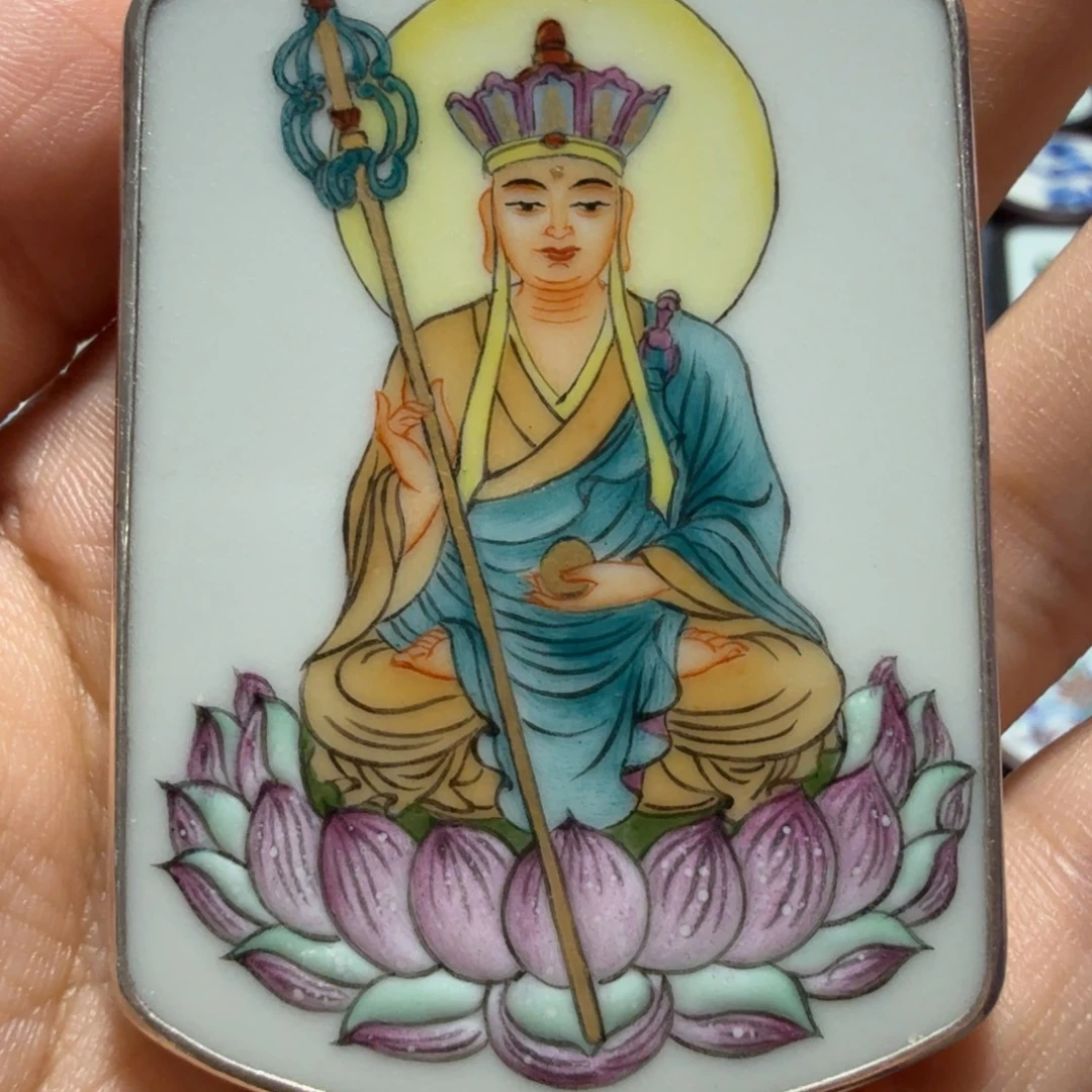 绕***世摆件地藏王菩萨一个