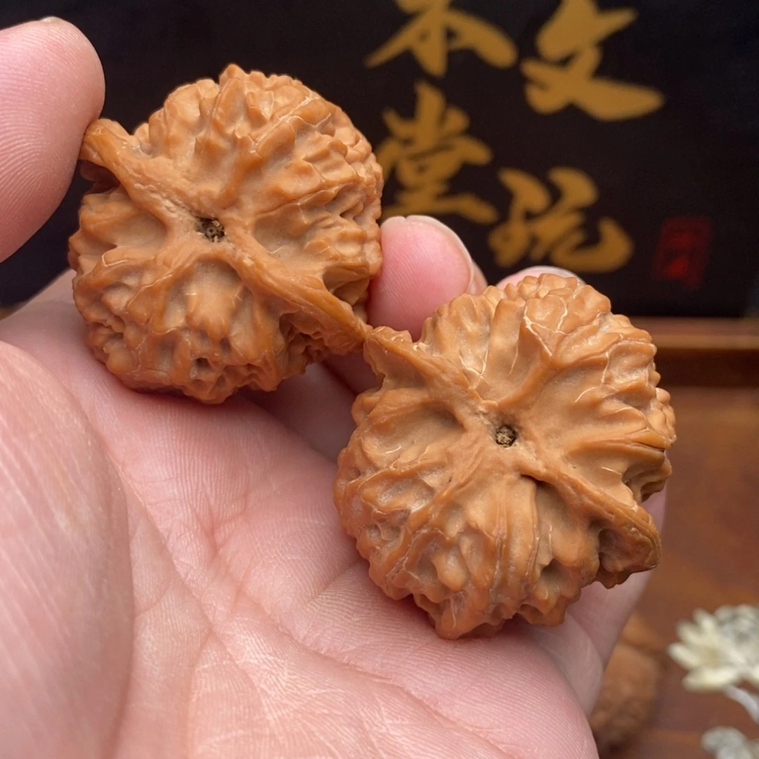 把件文玩核桃B7号41尺苹果园