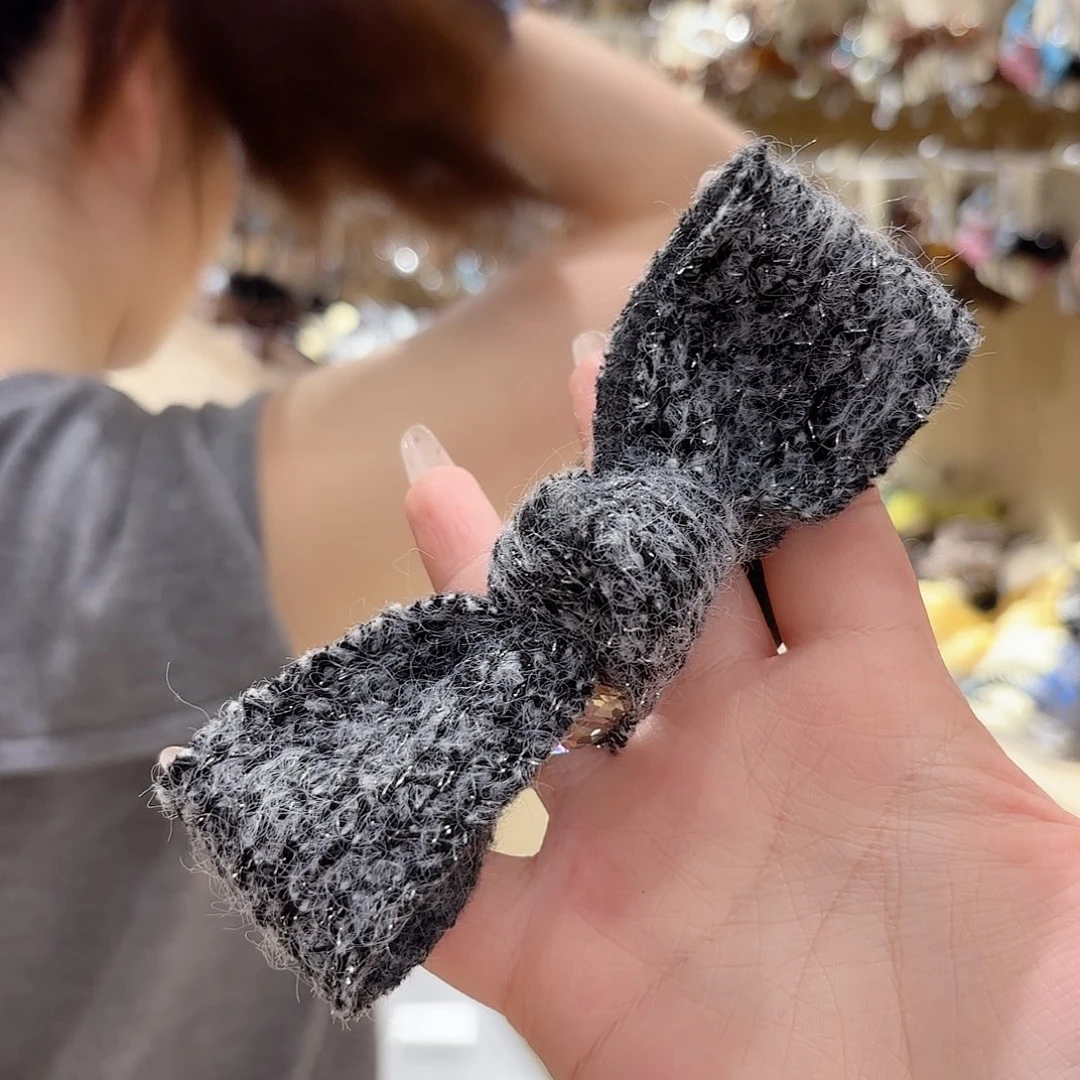 皮质铁合金发饰发夹