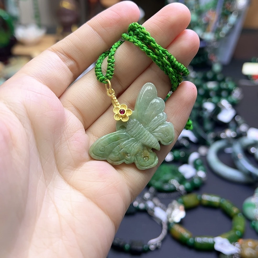 翡翠未镶嵌手链49