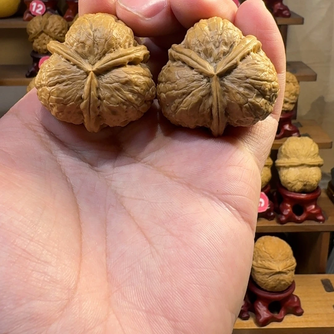 铁核桃把件七星三棱39尺