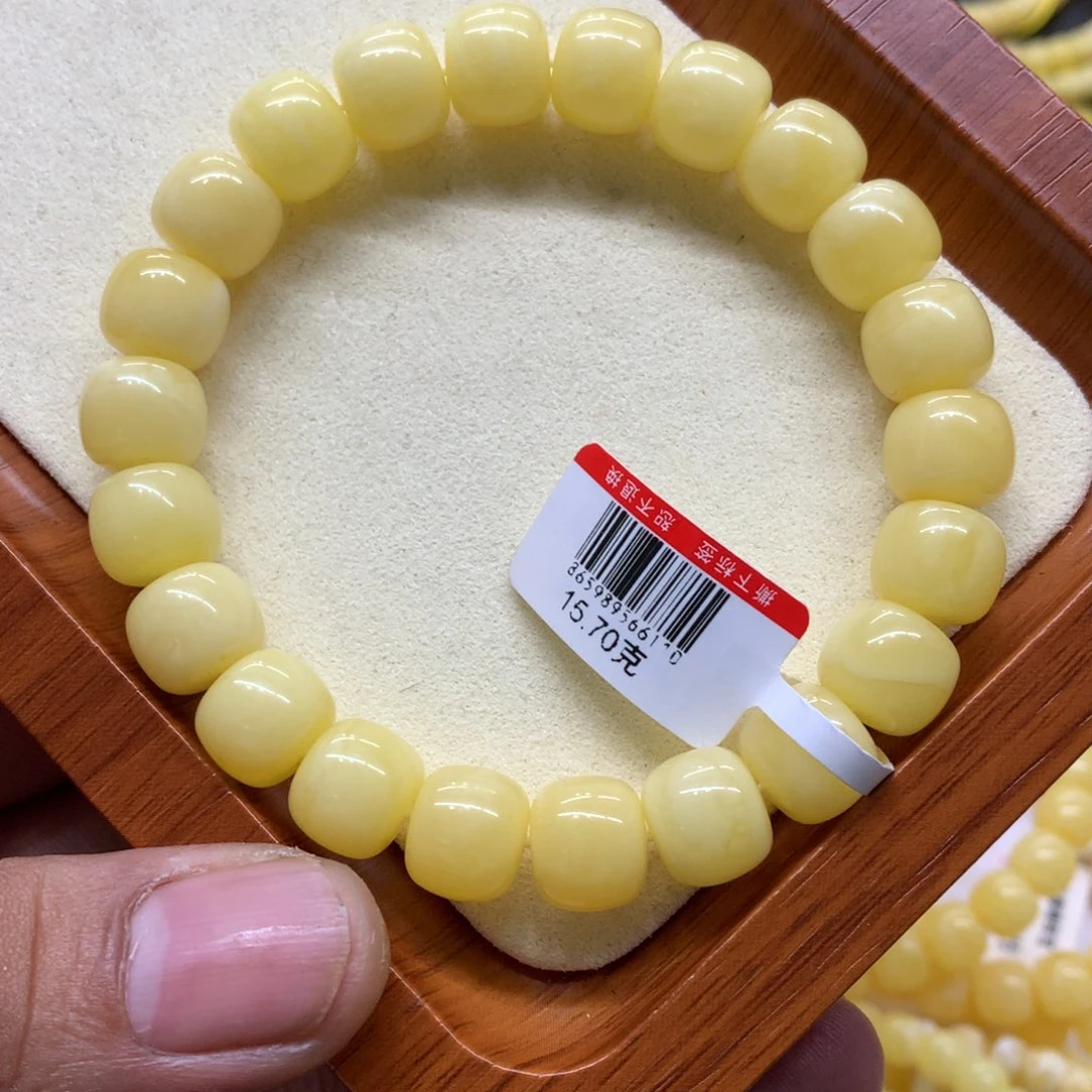 蜜蜡未镶嵌手链蜜蜡