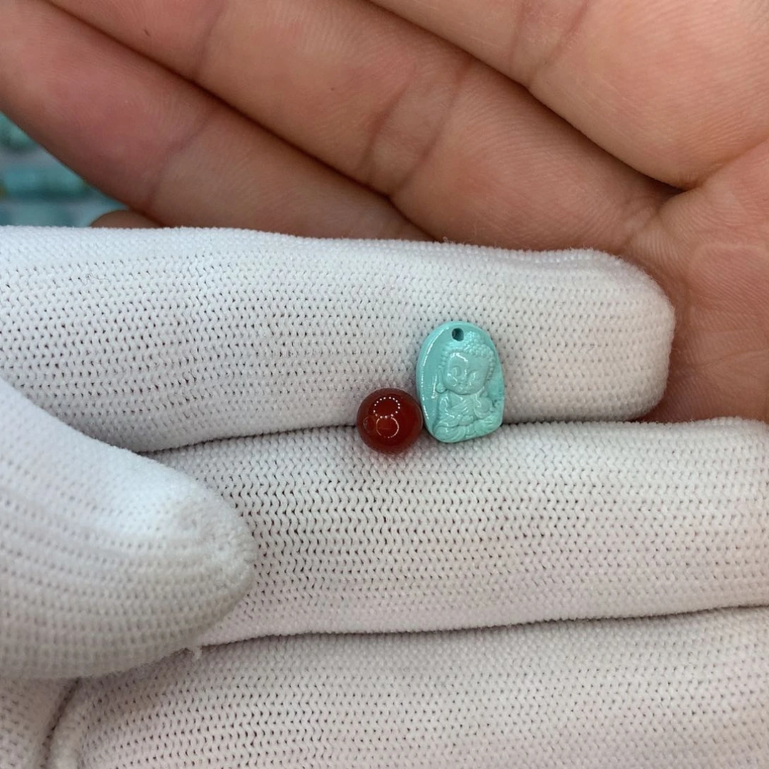 南红玛瑙珠宝半成品未镶嵌张*