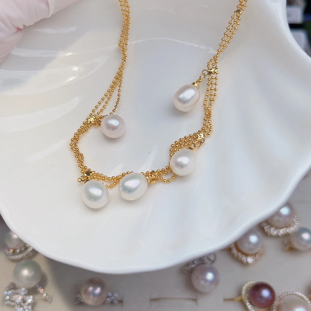 戒指未镶嵌淡水珍珠