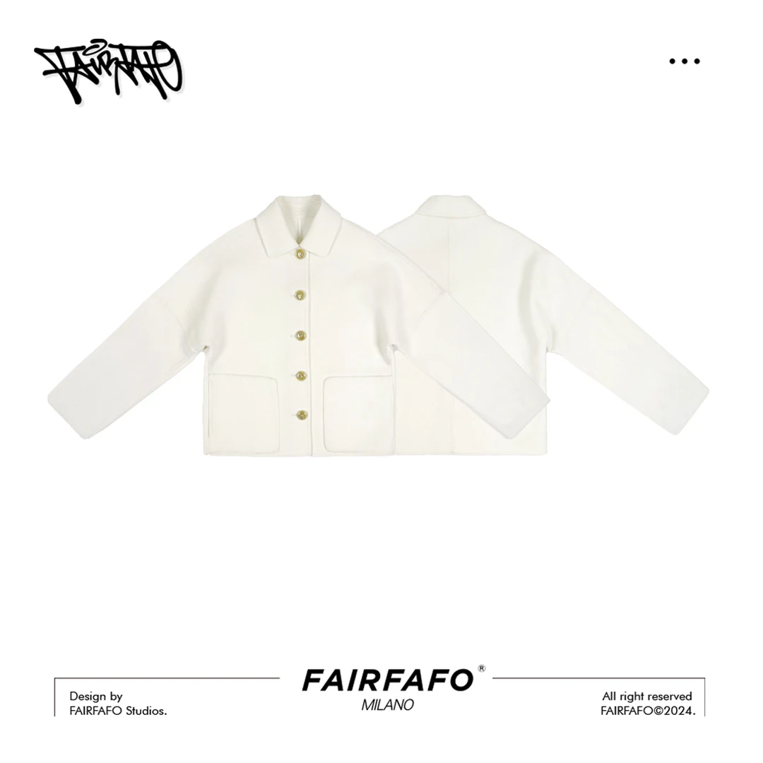 FAIRFAFO林肉肉【华丽轻奢外套】气质时尚轻奢小香风外套DJ23WT011