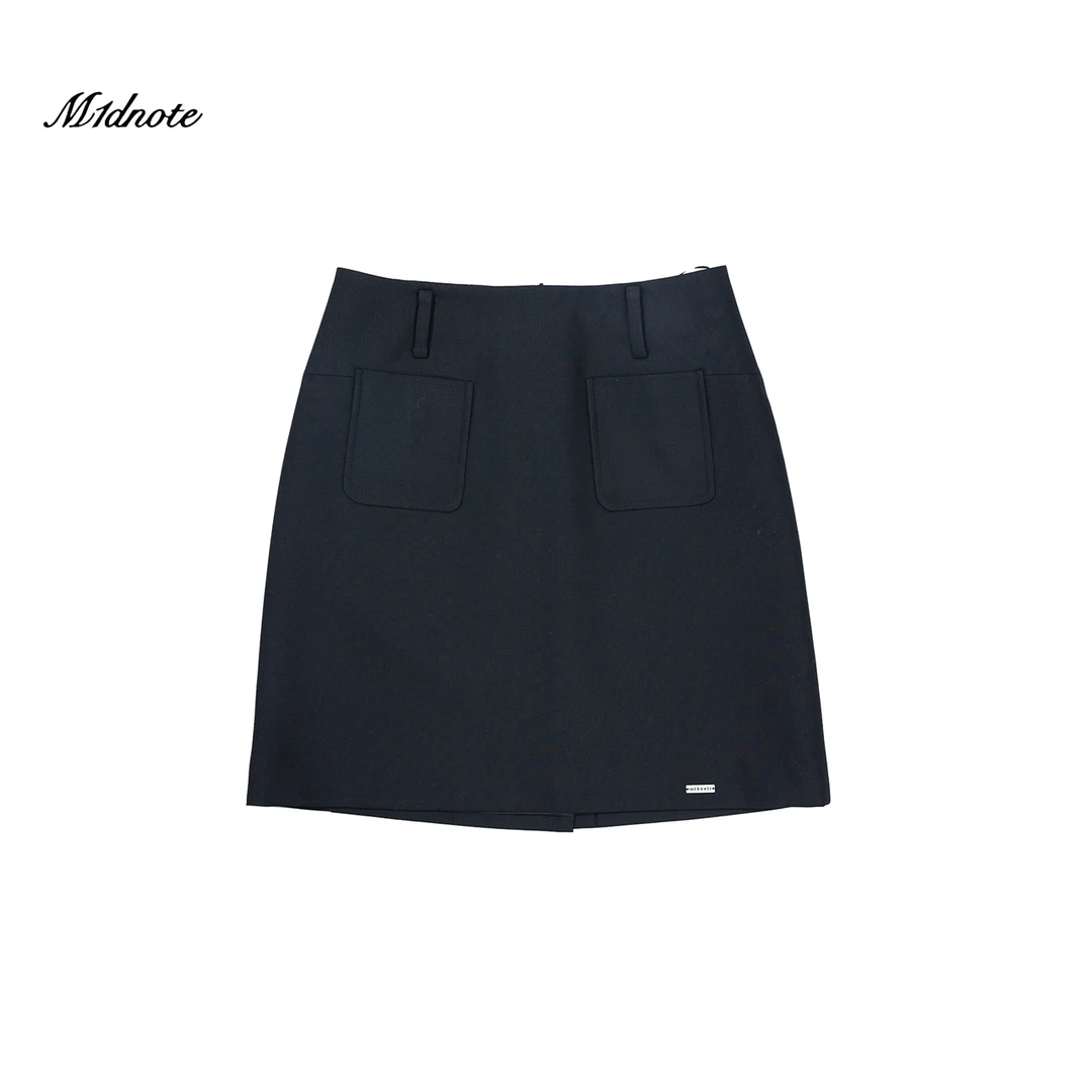 M1DNOTE米诺25新款口袋装饰基础短裙-MDSS01175