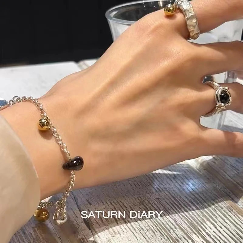 925银手链 925银手链  韩新款球球手链