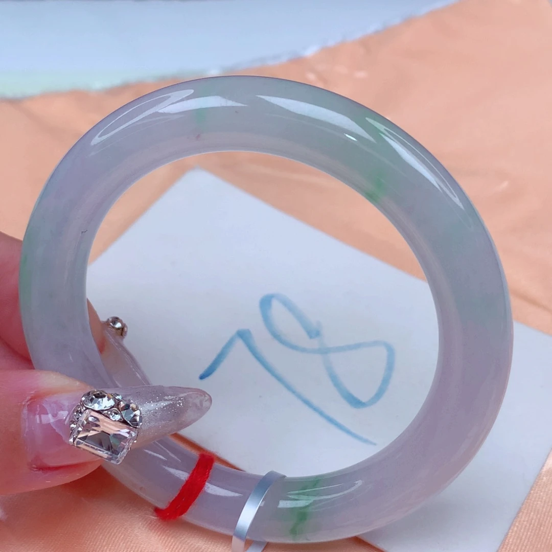 翡翠手镯未镶嵌天然缅甸翡翠A货手镯