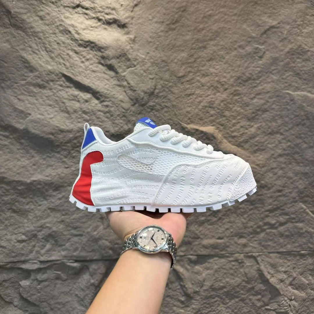 增高包底男鞋夏季新款透气单层网面系带时尚休闲百搭韩版男运动鞋