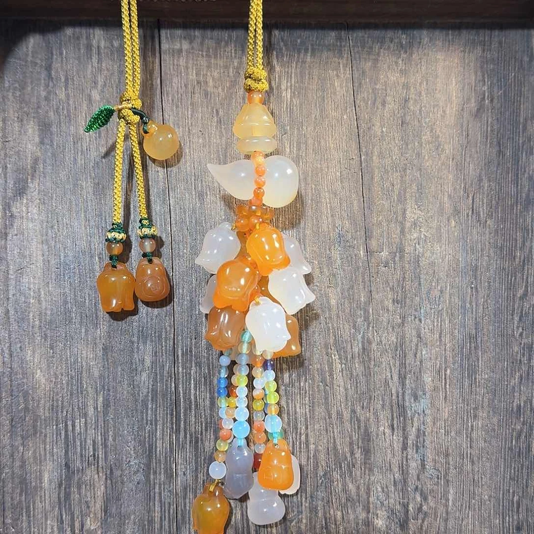 玛瑙/玉髓挂件未镶嵌童*